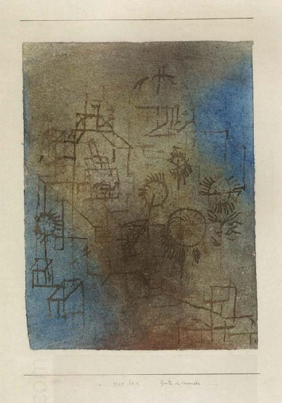 Paul Klee Garden in November oil painting picture